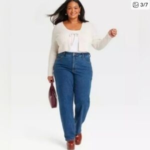 Ava & Viv High Rise Blue Jeans